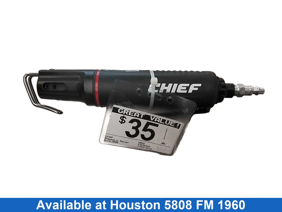 Chief 59849 Black Pneumatic Reciprocating Saw