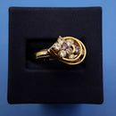 Women's Ring - Yellow Gold 10k (.417) 4.7 grams Size 8