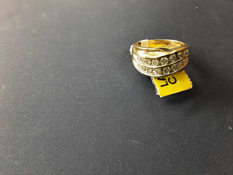Ring - Wedding Band - Yellow Gold 10k (.417) 5.8 grams Size 11