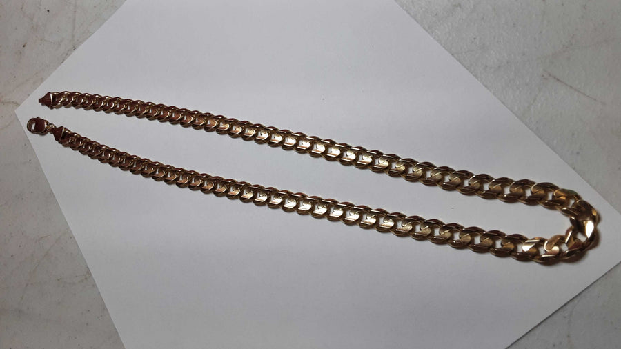 Cuban Link Chain - Yellow Gold 14k (.585) 104 grams 24 inch