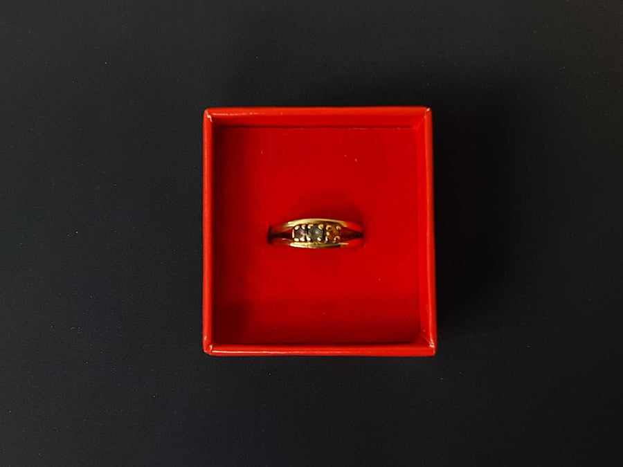 Women's Ring - Mother's - Yellow Gold 10k (.417) 2.3 grams Size 8