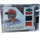 Baseball Card Carlos Correa 4 Out Of 10 White Other Collectible