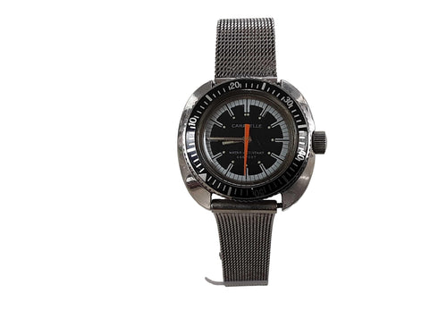 Caravelle 5-10-75 Silver Regular Watch
