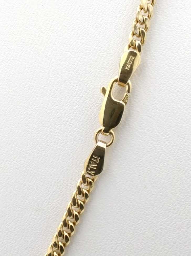 Cuban Link Chain - Yellow Gold 10k (.417) 5 grams 20 inch