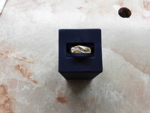 Ring - Wedding Band - Yellow Gold 10k (.417) 2.3 grams Size 20