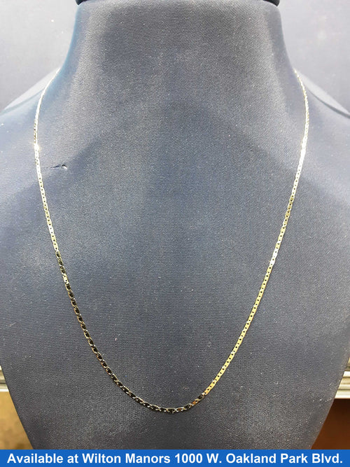 Chain - Yellow Gold 14k (.585) 1.1 grams 20 inch
