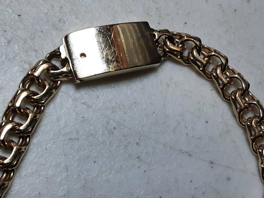 Bracelet - Yellow Gold 10k (.417) 24.5 grams 9 inch