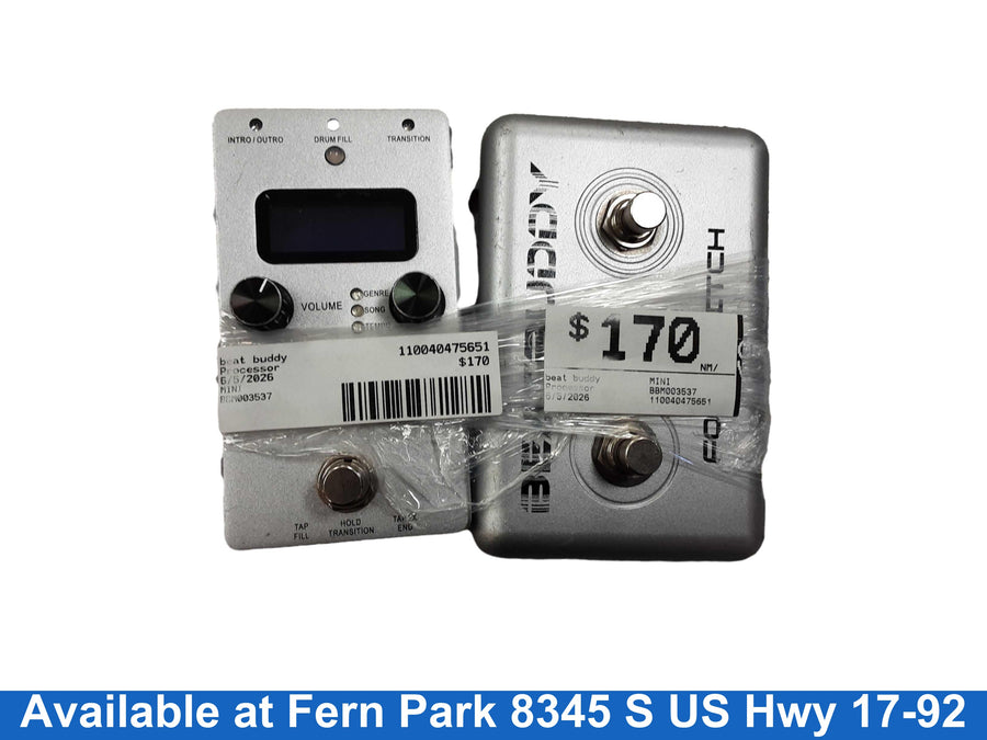 Beat Buddy Mini Silver Audio Equipment