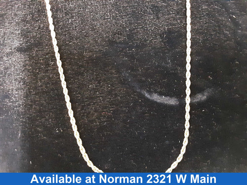Rope Chain - Yellow Gold 14k (.585) 8.5 grams 26 inch