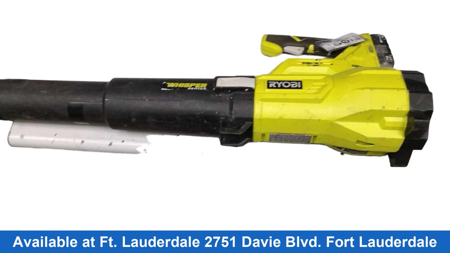 Ryobi P21010vnm Green Cordless Leaf Blower