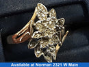 Women's Ring - Yellow Gold 10k (.417) 2.7 grams Size 7