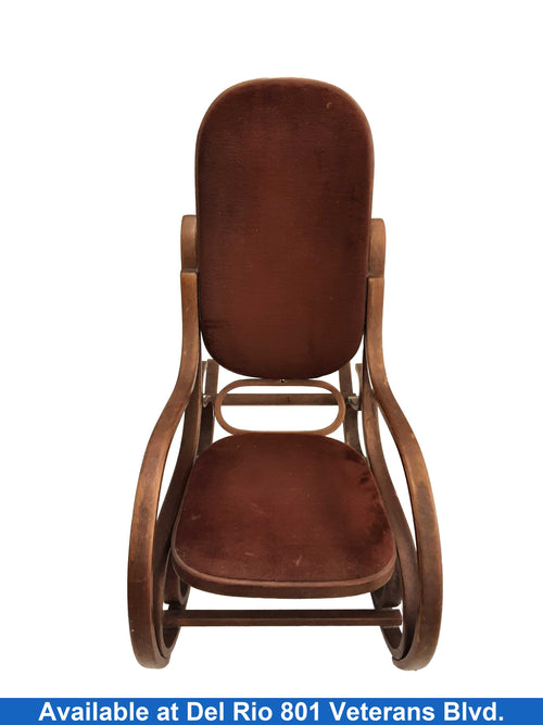 Rocking Chair Brown Chair / Couche