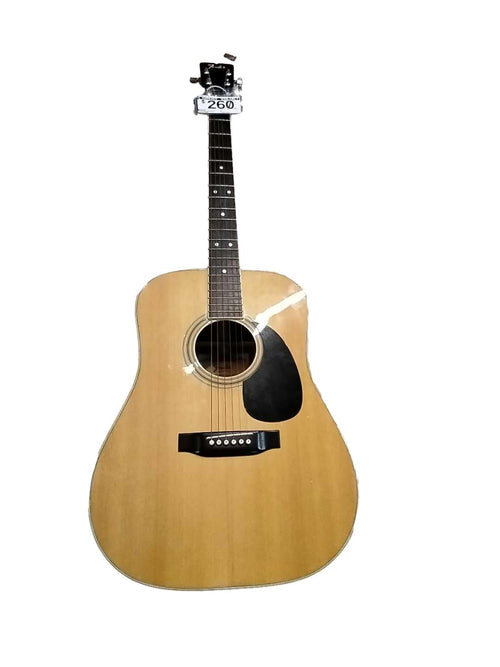 Fender F75 Brown Acoustic / Electric Classic Guitar