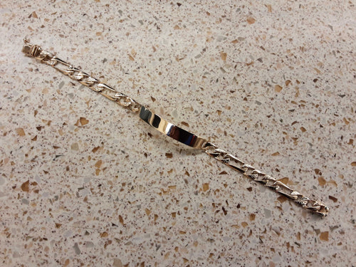 ID Bracelet - Yellow Gold 14k (.585) 16.2 grams 8 inch