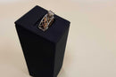 Ring - Wedding Set - White Gold 14k (.585) 6.3 grams Size 9