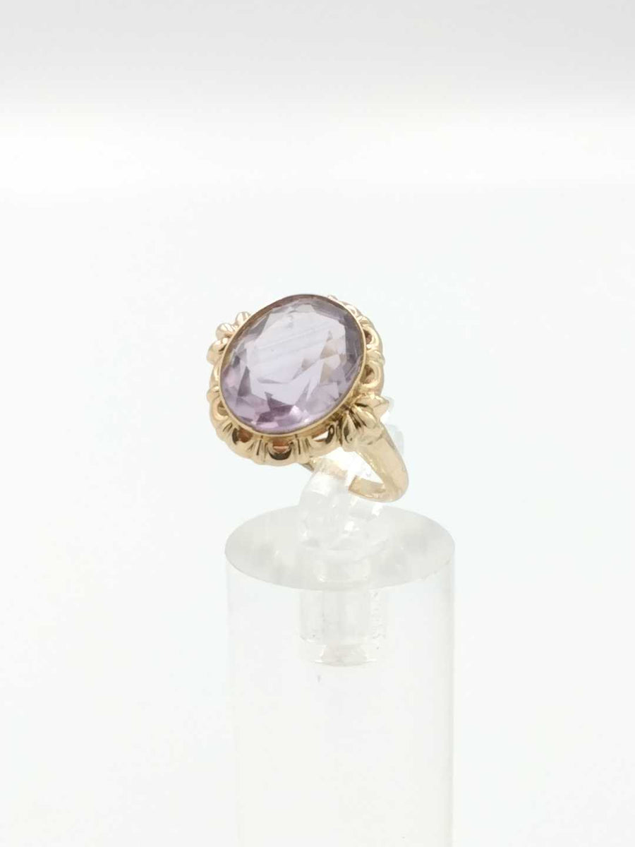 Women's Ring - Yellow Gold 14k (.585) 3.1 grams Size 5