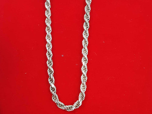 Rope Chain - Silver 15.2 grams 23 inch