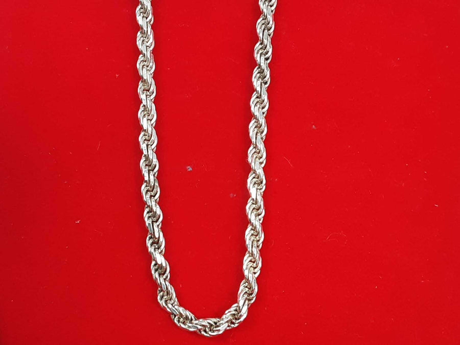 Rope Chain - Silver 15.2 grams 23 inch