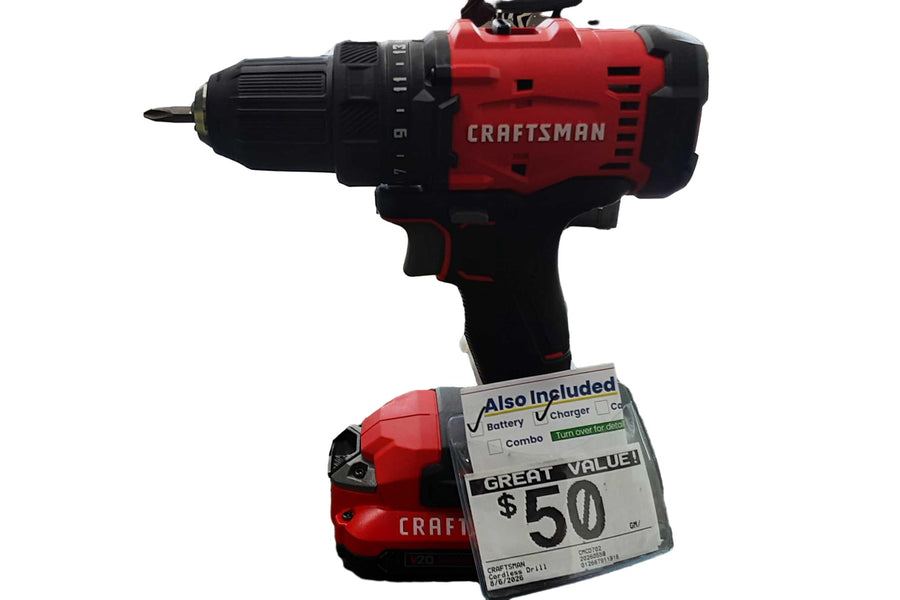 Craftsman Cmcd702 Red Cordless Standard Drill