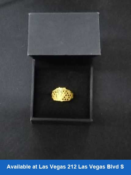 Men's Ring - Yellow Gold 22k (.917) 7.6 grams Size 10