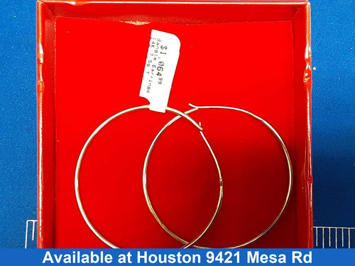 Bangle Earrings - Yellow Gold 14k (.585) 7.5 grams