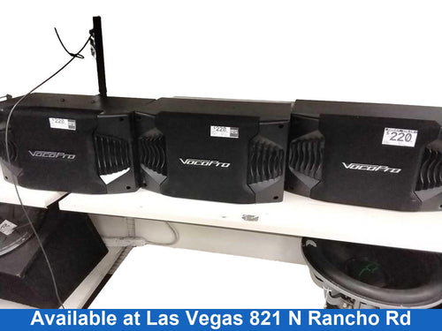 Vocopro Sv-300 Black PA / Band Speaker
