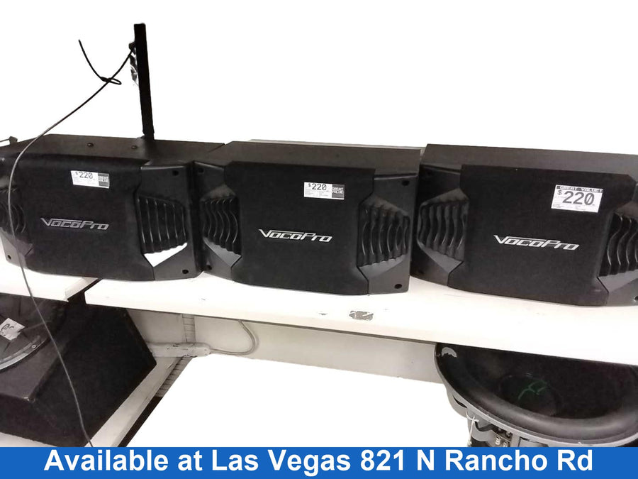 Vocopro Sv-300 Black PA / Band Speaker
