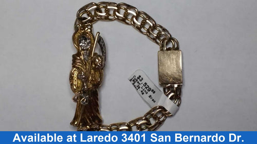 Cuban Link Bracelet - Yellow Gold 10k (.417) 35.4 grams 8 inch