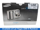 Samsung Digimax Silver Digital Camera