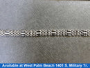 Bracelet - White Gold 14k (.585) 28 grams 9 inch