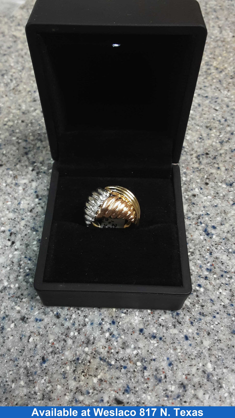 Women's Ring - Yellow Gold 14k (.585) 9.3 grams Size 8.5
