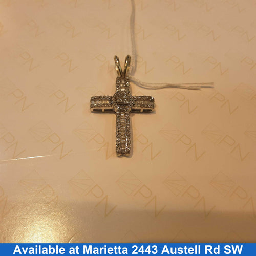 Diamond Pendant - Yellow Gold 10k (.417) 3.4 grams