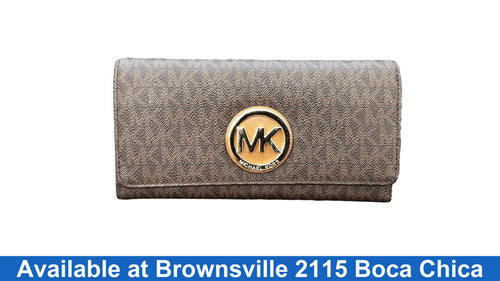 Michael Kors M-1611 Brown Wallet