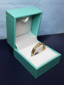 Ring - Wedding Band - Yellow Gold 14k (.585) 3 grams Size 10.5