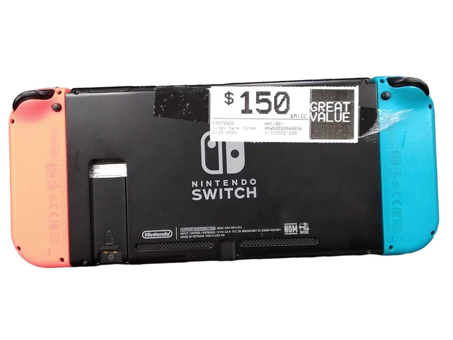 Nintendo Hac-001 4 Gb Black Video Game Console