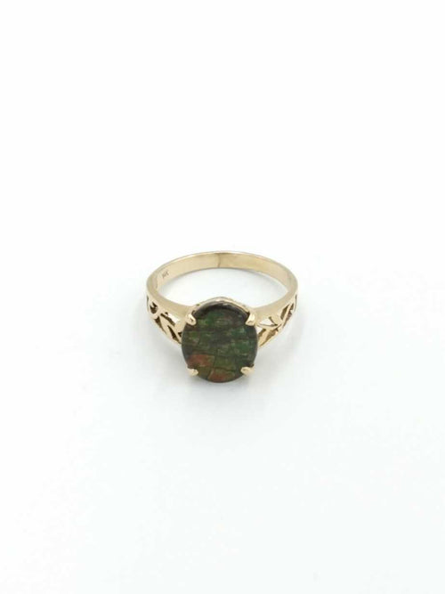 Women's Ring - Yellow Gold 14k (.585) 4 grams Size 9