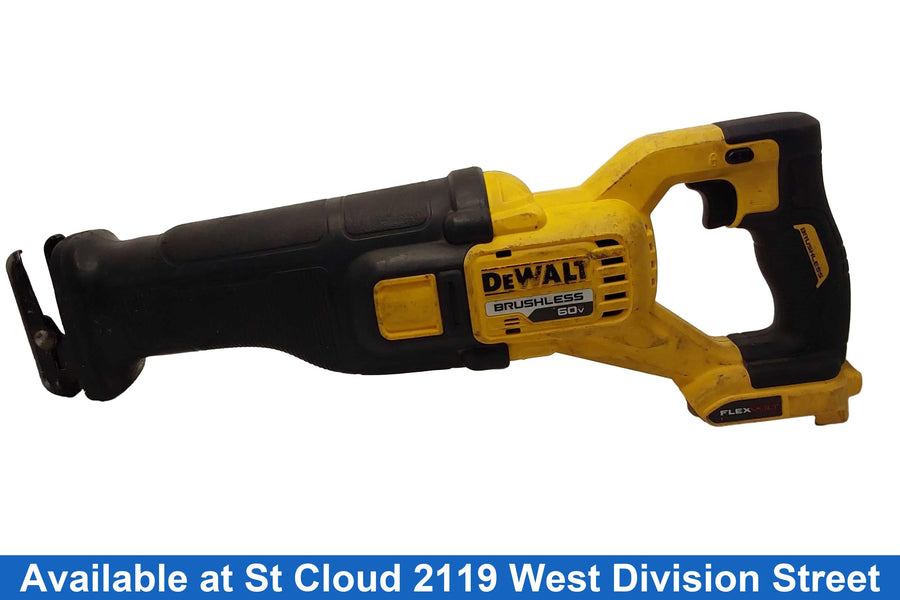 Dewalt Dcs389 Yellow Cordless Reciprocating Saw