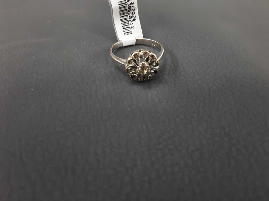 Women's Ring - White Gold 14k (.585) 2.2 grams Size 10.5