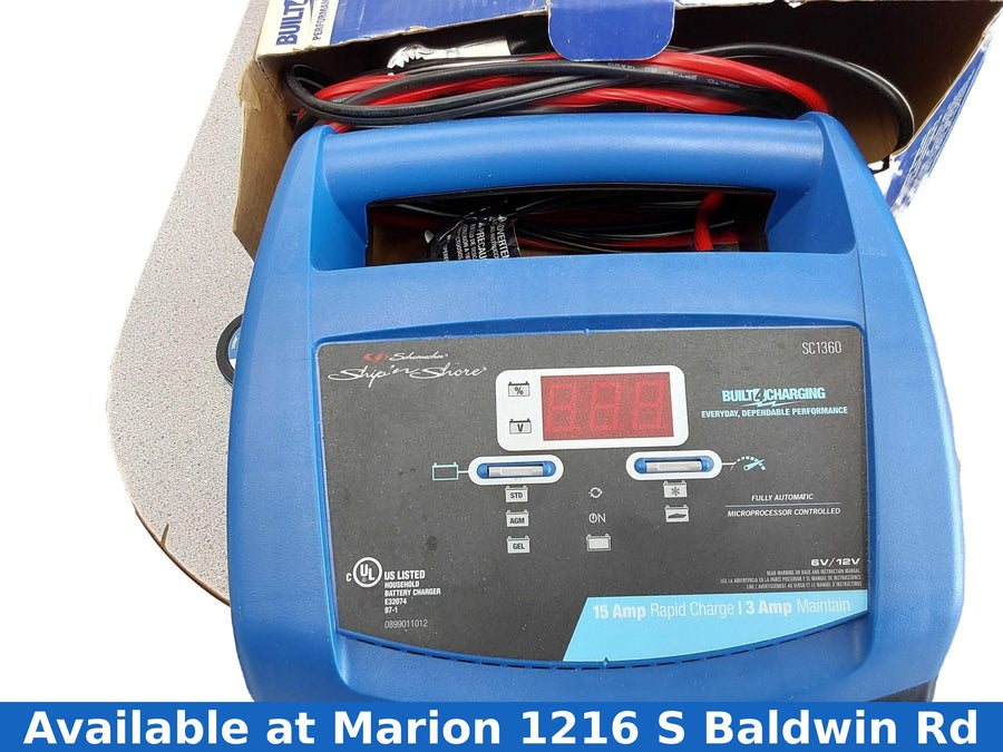 Schumacher Sc1360 Blue Battery Charger