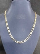 Figaro Chain - Yellow Gold 14k (.585) 17.4 grams 20 inch