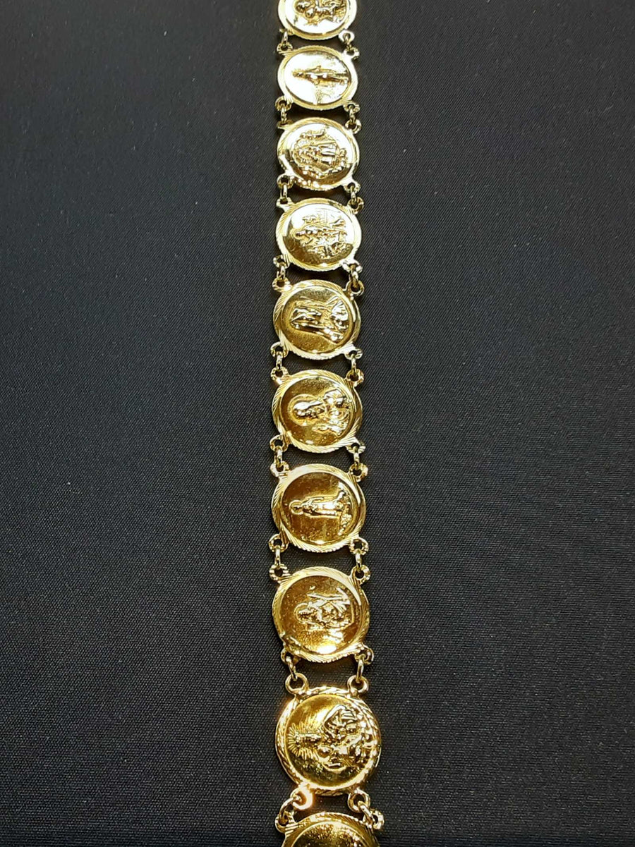 Bracelet - Yellow Gold 14k (.585) 15 grams 8 inch