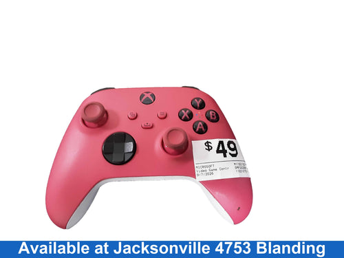 Microsoft M1192192-003 Pink Gaming Controller