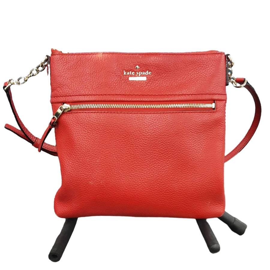 Kate Spade Jackson Cobble Hill Red Purse / Handbag
