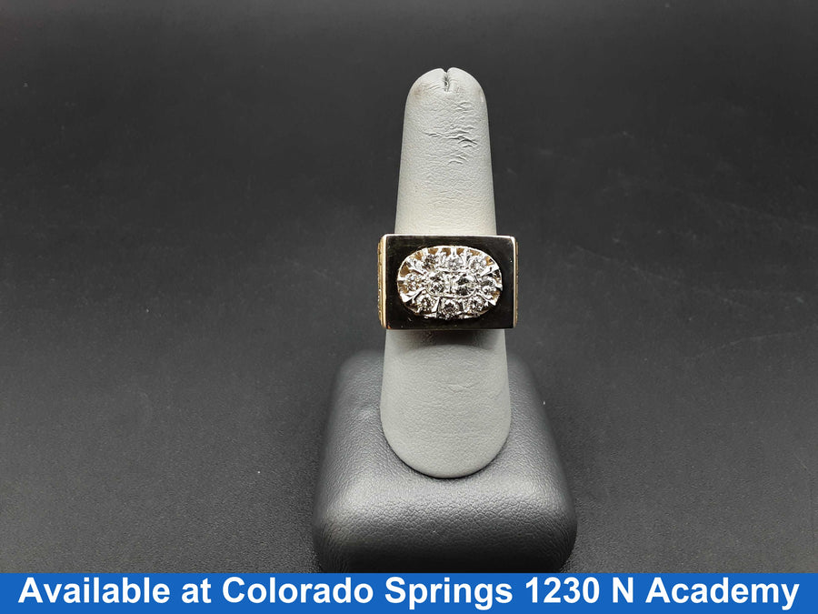 Men's Ring - Yellow Gold 14k (.585) 11.2 grams Size 8
