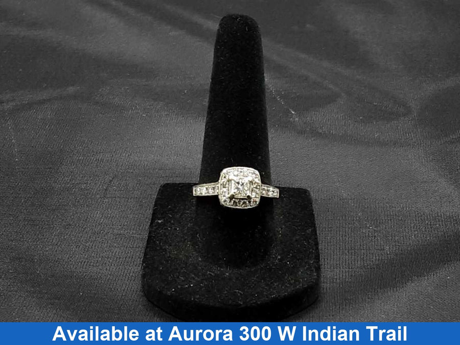 Women's Ring - White Gold 14k (.585) 4.5 grams Size 7