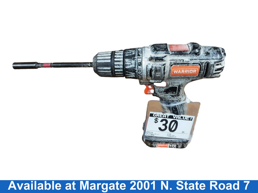 Warrior 57366 Black Cordless Standard Drill