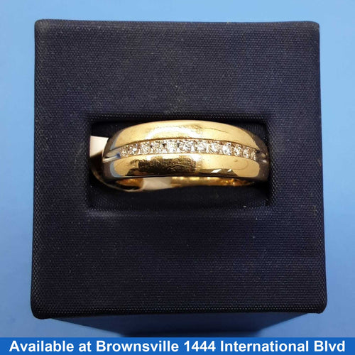Ring - Wedding Band - Yellow Gold 14k (.585) 4.9 grams Size 10