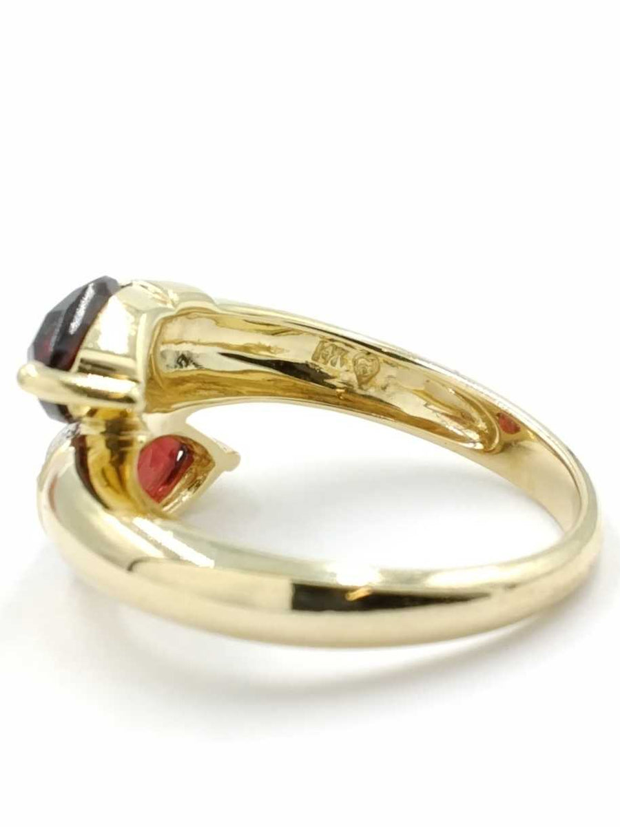 Women's Ring - Yellow Gold 14k (.585) 6.4 grams Size 10