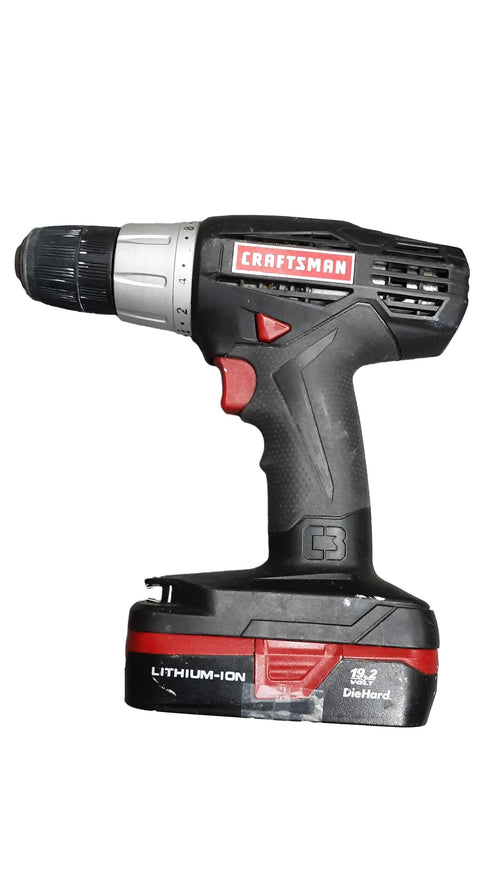 Craftsman 315.dd2015 Black Cordless Standard Drill