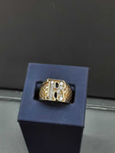 Men's Ring - Yellow Gold 10k (.417) 7.9 grams Size 9